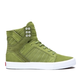 Tenis Altos Supra SKYTOP Mujer Blancas (MX-89559)